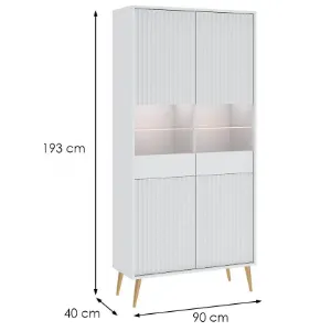 Obrazek Witryna 4D Barcelona biała