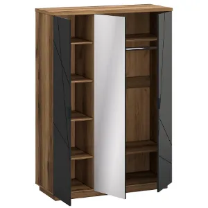 Obrazek Szafa Orient H1 Dąb Delano/Czarny