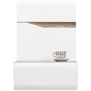 Obrazek Szafka Nocna Lionel L Li14 Dąb S./ Biała