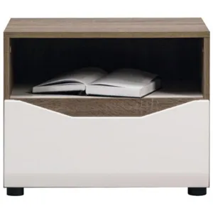 Obrazek Szafka Nocna Lionel Li13 Dąb S./ Biały