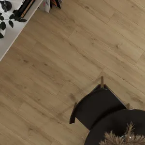 Obrazek Panele podłogowe wodoodporne Dąb Natural 8mm AC5 Ocean WR 66889