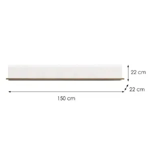 Obrazek Półka Lionel Li11 Dąb S./ Biały