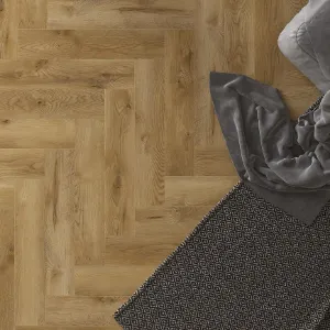 Obrazek Panele podłogowe wodoodporne jodełka Dąb Calpe 8mm AC5 Herringbone WR 66934