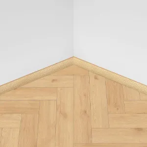 Obrazek Panele podłogowe wodoodporne jodełka Dąb Denia 8mm AC5 Herringbone WR 64111