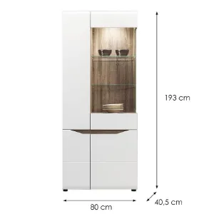 Obrazek Witryna Lionel Li07 Dąb S./ Biały