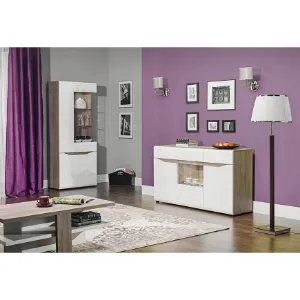 Obrazek Kredens Lionel  Li04 Dąb S./ Biały