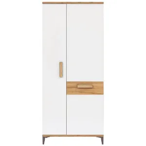 Obrazek Szafa Snobi Sb11 Dąb Craft/Biel Alpejska