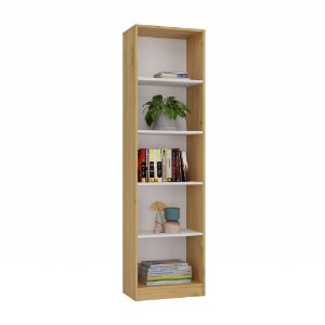 Obrazek Regał Basic 50 dąb artisan/biały