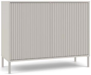 Obrazek Komoda Amaro 2D Slim kaszmir ryflowany