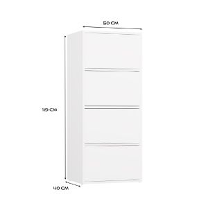 Obrazek Komoda Malwa 4D biały