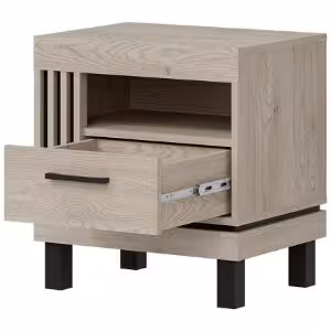 Obrazek Szafka Nocna Mati Mi19 Dąb Crem/Cz