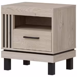 Obrazek Szafka Nocna Mati Mi19 Dąb Crem/Cz