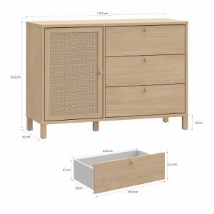 Obrazek Komoda Nortado RTTK122L