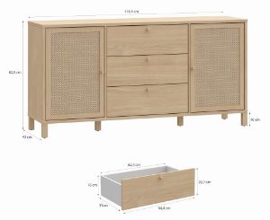 Obrazek Komoda Nortado RTTK233