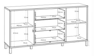 Obrazek Komoda Nortado RTTK233