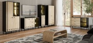 Obrazek Szafa dwudrzwiowa z szufladami Quel typ 1