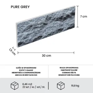Obrazek Kamień Naturalny Marmur Pure Grey