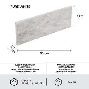 Obrazek Kamień Naturalny Marmur Pure White