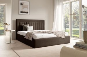 Obrazek Łóżko tapicerowane Sorella 180x200 brązowy