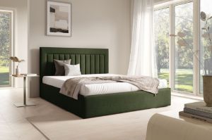 Obrazek Łóżko tapicerowane Sorella 180x200 zielony