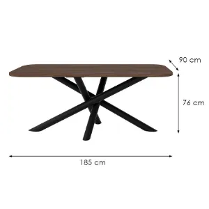 Obrazek Stół Oslo 185x90cm Orzech Wisconsin