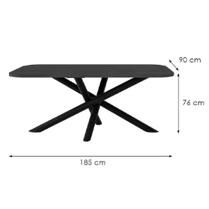 Obrazek Stół Oslo 185x90cm Jesion Portland