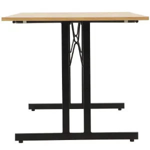 Obrazek Stół Składany Marius 9573 120 Cm naturalny/czarny