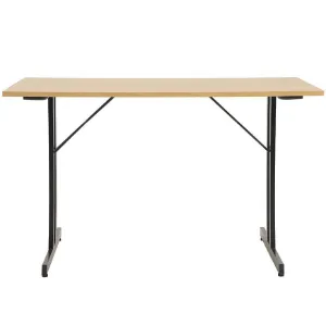 Obrazek Stół Składany Marius 9573 120 Cm naturalny/czarny