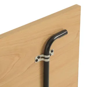 Obrazek Stół Składany Marius 9573 120 Cm naturalny/czarny