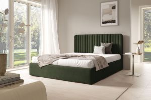 Obrazek Łóżko tapicerowane Dormi 160x200 zielony