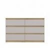 Obrazek Komoda Umo P6 120 dąb artisan/kaszmir
