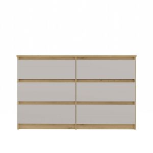 Obrazek Komoda Umo P6 120 dąb artisan/kaszmir