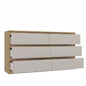 Obrazek Komoda Umo P6 140 dąb artisan/kaszmir