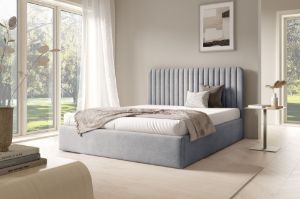 Obrazek Łóżko tapicerowane Dormi 180x200 popielaty