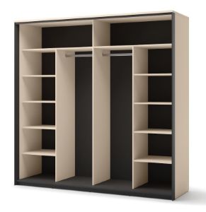 Obrazek Szafa przesuwna 220 z lustrem Enna EN-01