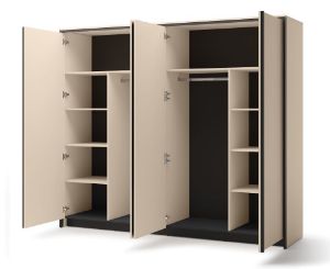 Obrazek Szafa czterodrzwiowa 250 z lustrem Enna EN-06