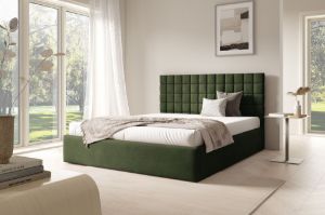 Obrazek Łóżko tapicerowane Lunara 160x200 zielony