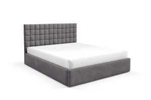 Obrazek Łóżko tapicerowane Lunara 160x200 szary