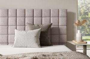 Obrazek Łóżko tapicerowane Lunara 180x200 kremowy