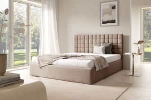 Obrazek Łóżko tapicerowane Lunara 180x200 beżowy