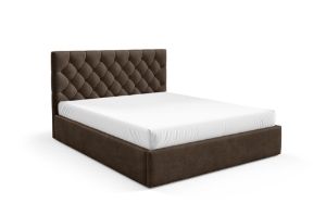 Obrazek Łóżko tapicerowane Sonno 180x200 brązowy