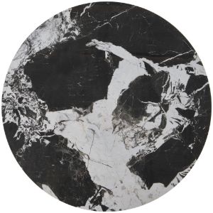 Obrazek Zestaw 2 ław Arnika czarny marmur/czarny