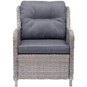 Obrazek Narożnik ogrodowy technorattanowy Bolzano szary