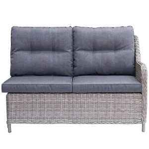 Obrazek Narożnik ogrodowy technorattanowy Bolzano szary