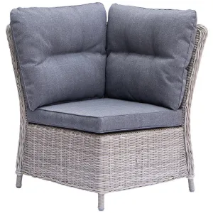 Obrazek Narożnik ogrodowy technorattanowy Bolzano szary