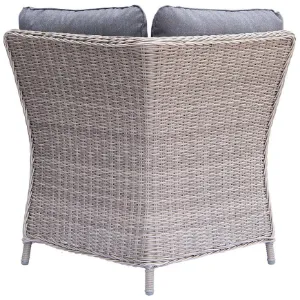 Obrazek Narożnik ogrodowy technorattanowy Bolzano szary