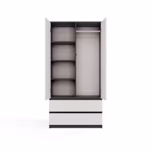 Obrazek Szafa Umo S2 antracyt/biały