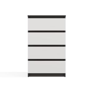 Obrazek Komoda Umo P4 antracyt/biały