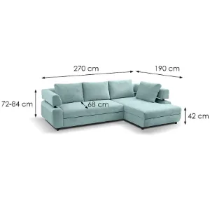 Obrazek Narożnik Tobago 2R-OT Aragon 75