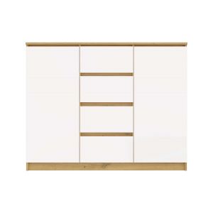 Obrazek Komoda Aramis 2D4S dąb artisan/biały